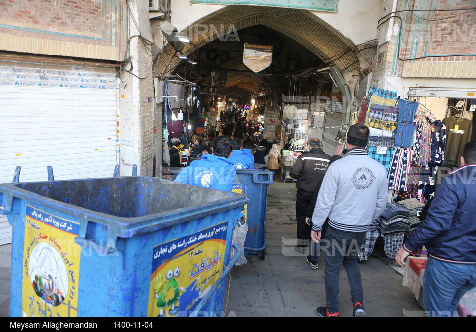 مانور مشارکت در نگهداشت و ارتقای ایمنی بازار تهران