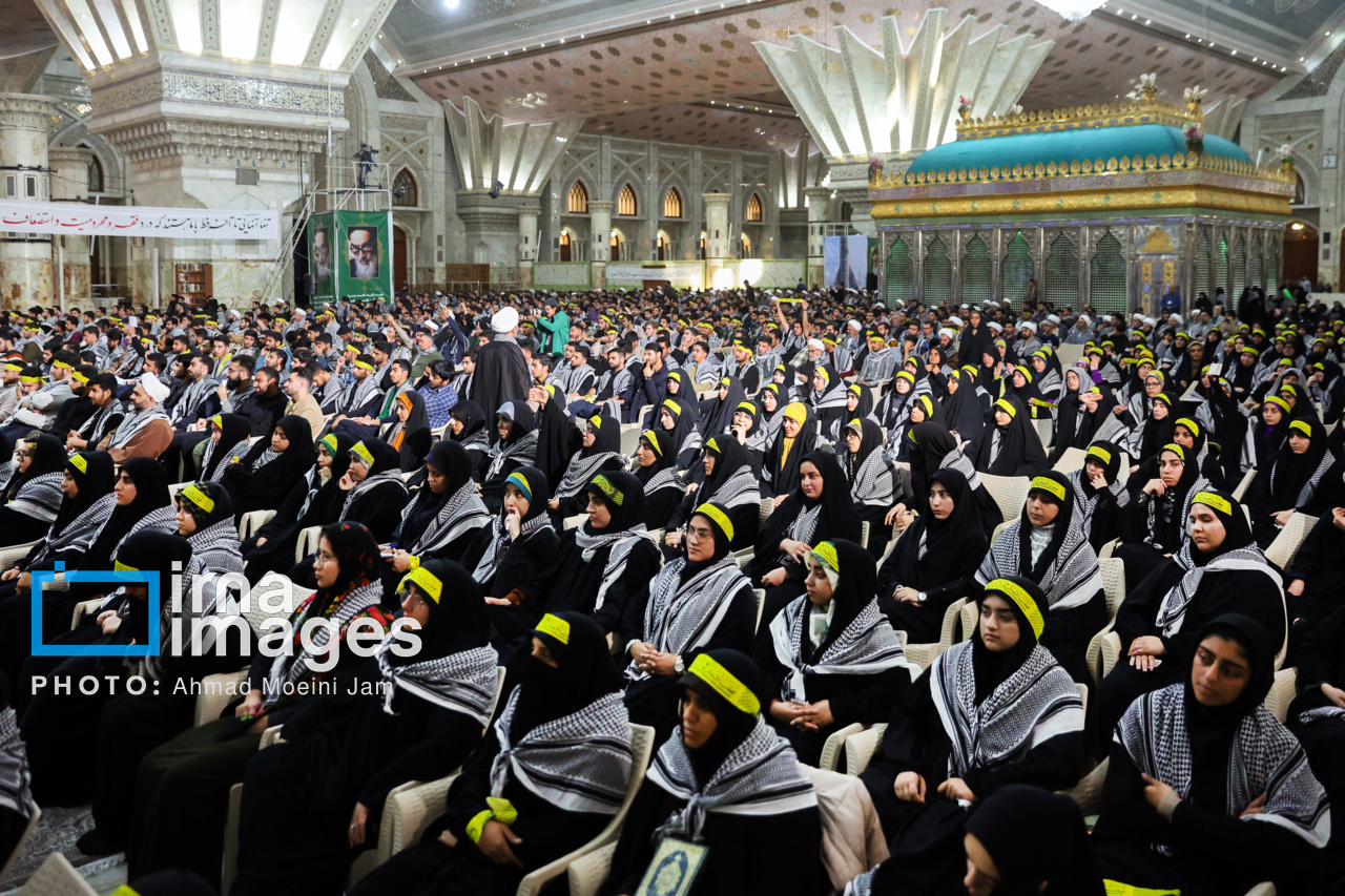 گردهمایی سراسری مسئولین بسیج دانشجویی و طلاب بسیجی