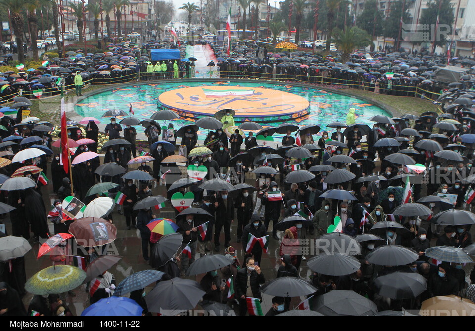 چهل و سومین سالگرد پیروزی انقلاب در رشت