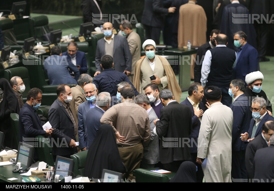 جلسه علنی مجلس شورای اسلامی  5 بهمن 1400