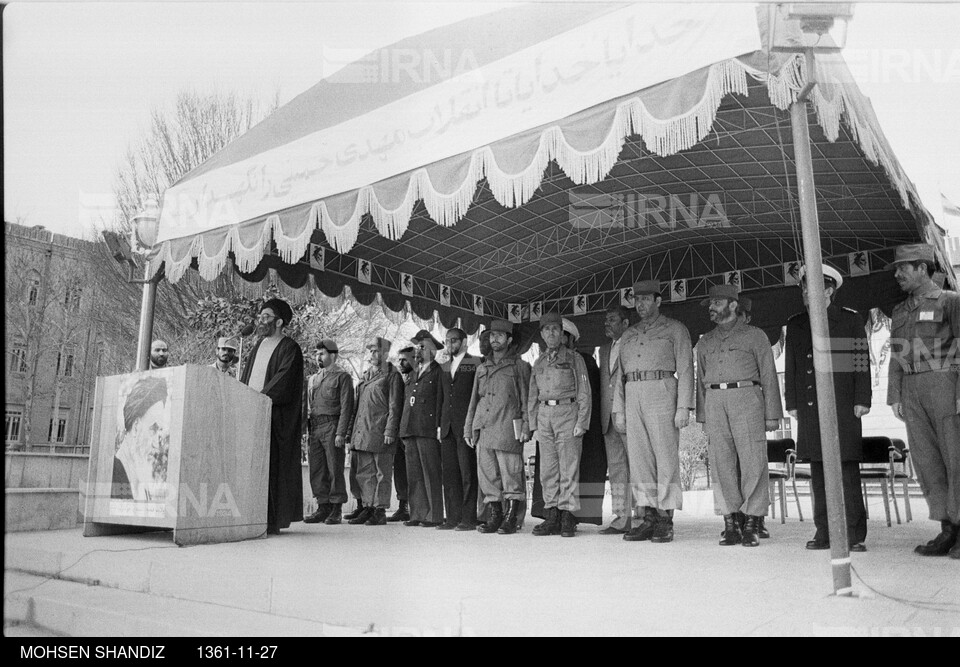 مراسم جشن فارغ التحصیلی دانشجویان نیروی زمینی دانشکده افسری