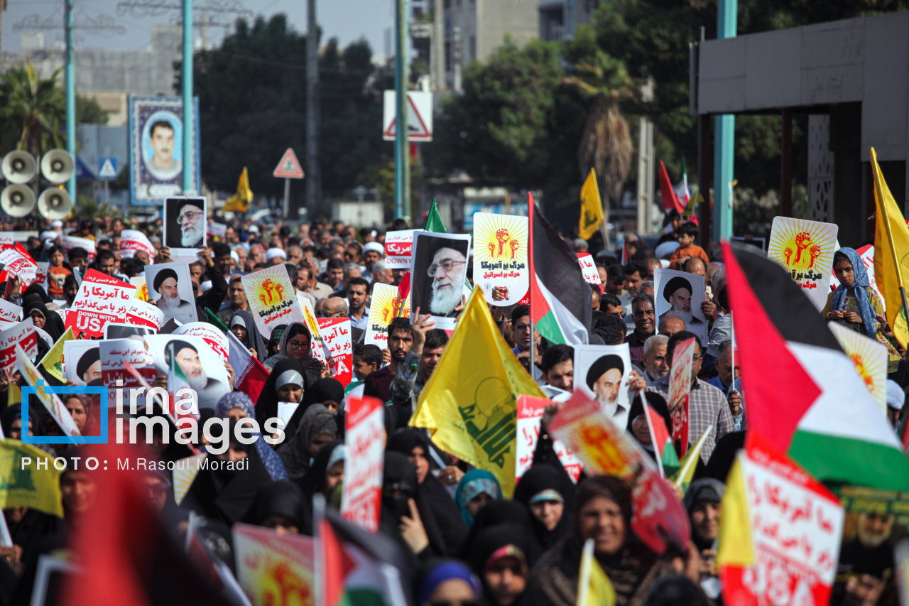 راهپیمایی «جمعه نصر» در بندرعباس