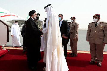 La première journée de la visite officielle du président Raïssi à Doha 