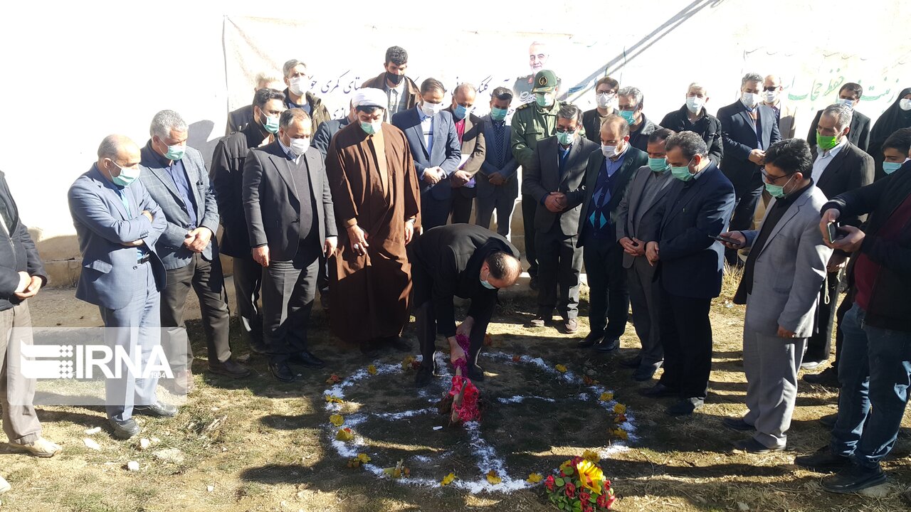 عملیات اجرایی مدرسه روستای «کمری» در جوکار ملایر آغاز شد 