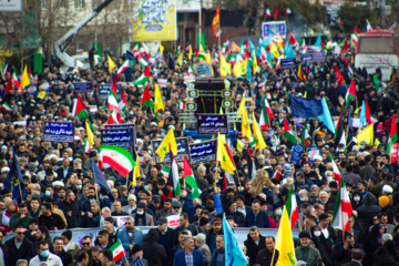 راهپیمایی بیست و دوم بهمن ۱۴۰۳ در ساری