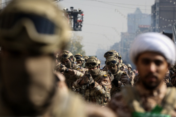 110 000 membres des forces Basij organisent un exercice pro-palestinien à Téhéran