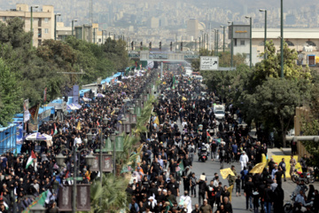 Arbaeen mourners hold rally