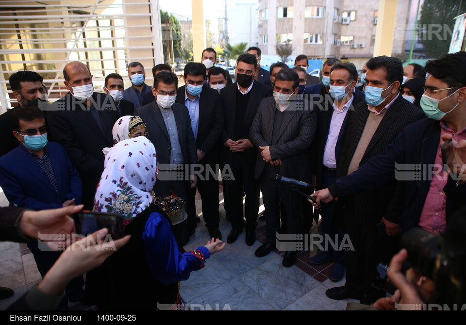 سفر وزیر فرهنگ و ارشاد اسلامی به استان مازندران - بازدید وزیر فرهنگ و ارشاد اسلامی از تالار فرهنگ و هنر ساری بازدید کرد