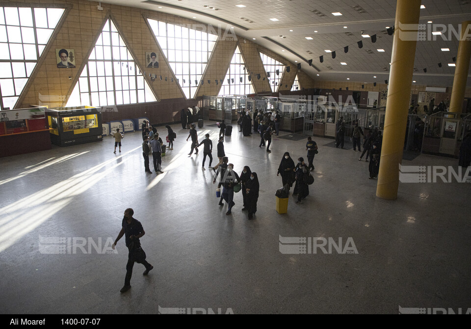 بازگشت زائران اربعین از مرز شلمچه