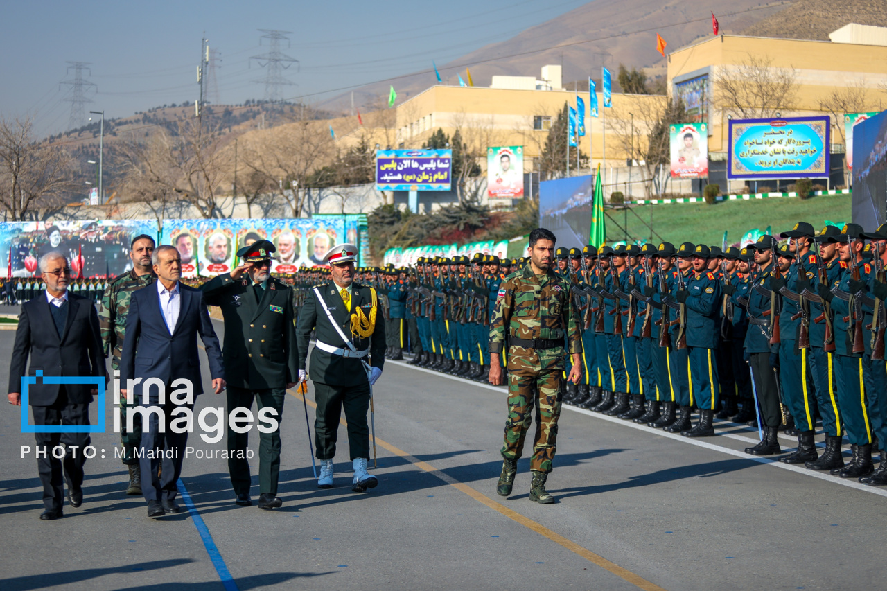 مراسم دانش‌آموختگی دانشگاه علوم انتظامی