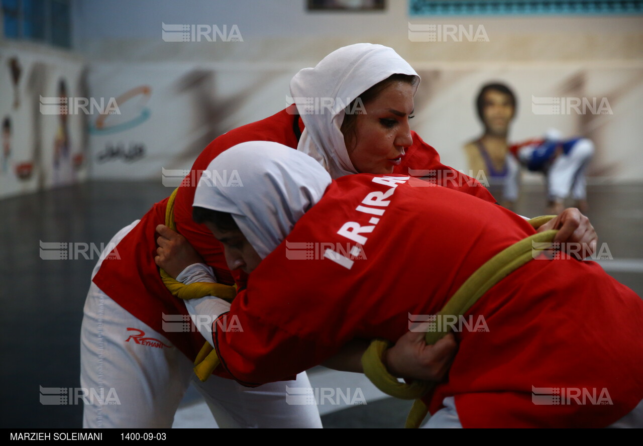 اردوی تیم ملی کشتی آلیش زنان