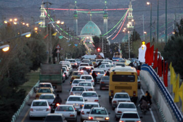 تصاویری از جمکران در شب میلاد یگانه منجی عالم بشریت