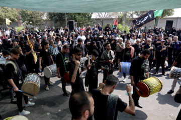 Arbaeen mourners hold rally