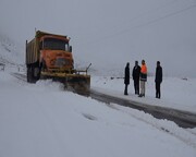 جاده‌های کوهستانی خراسان‌رضوی برفی است