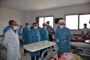 بازدید نماینده ولی فقیه در کردستان از بیمارستان کوثر سنندج