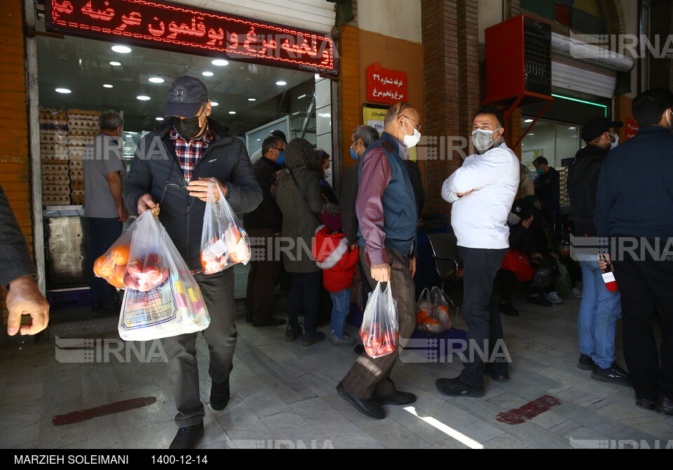 بازدید شهردار تهران از بازار میوه تره بار جلال آل احمد