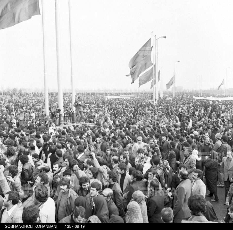 راهپیمایی مردم تهران در روز تاسوعا سال 1357