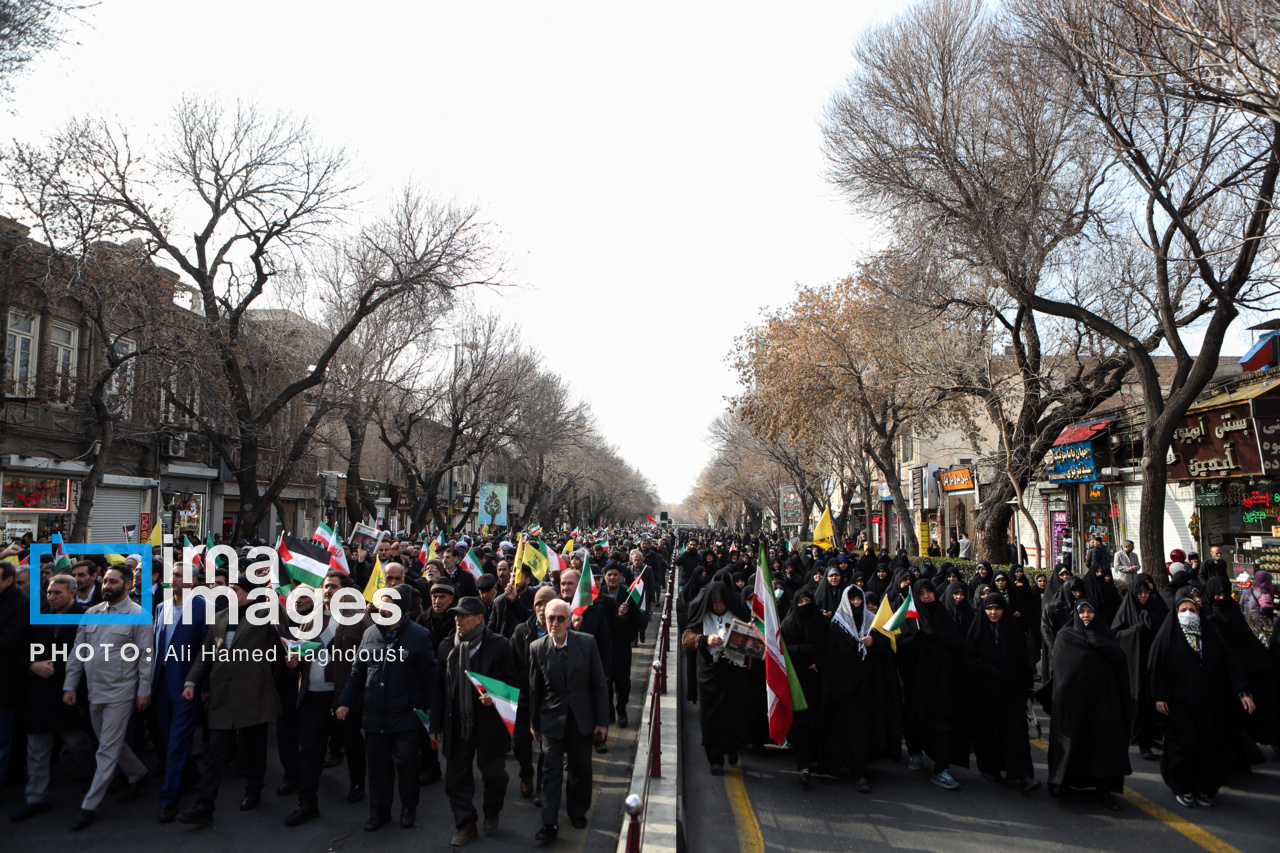 راهپیمایی «جمعه نصر» در تبریز