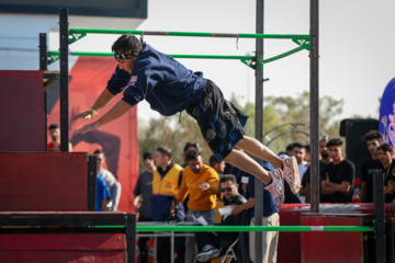 Campeonato Nacional de Parkour en Tabriz