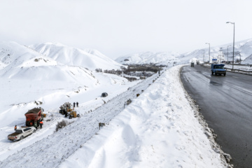 La beauté de la nature hivernale dans le village de Chibli, au nord-ouest du pays