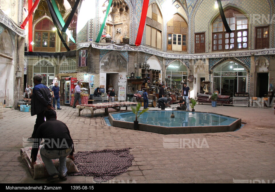 دیدنیهای ایران - بازار تاریخی کاشان