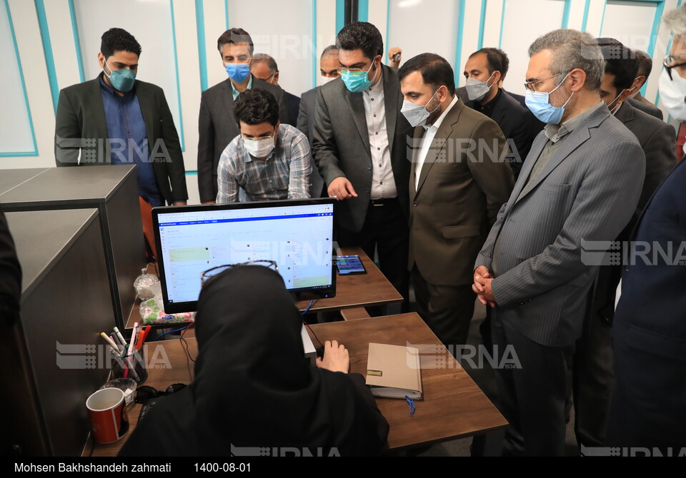 بازدید وزیر ارتباطات و فناوری اطلاعات از پارک ارتباطات و فناوری کشور در مشهد‎‎