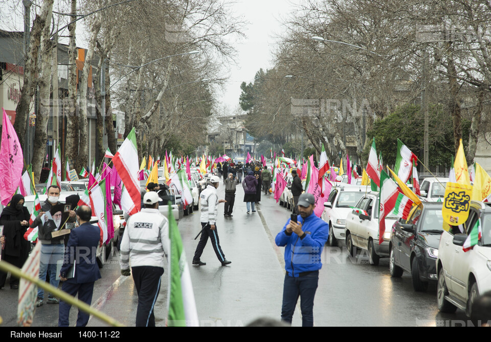 چهل و سومین سالگرد پیروزی انقلاب در گرگان