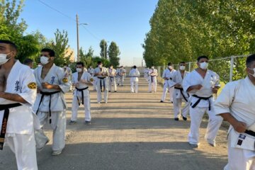 اردوی تیم ملی کاراته در میاندوآب