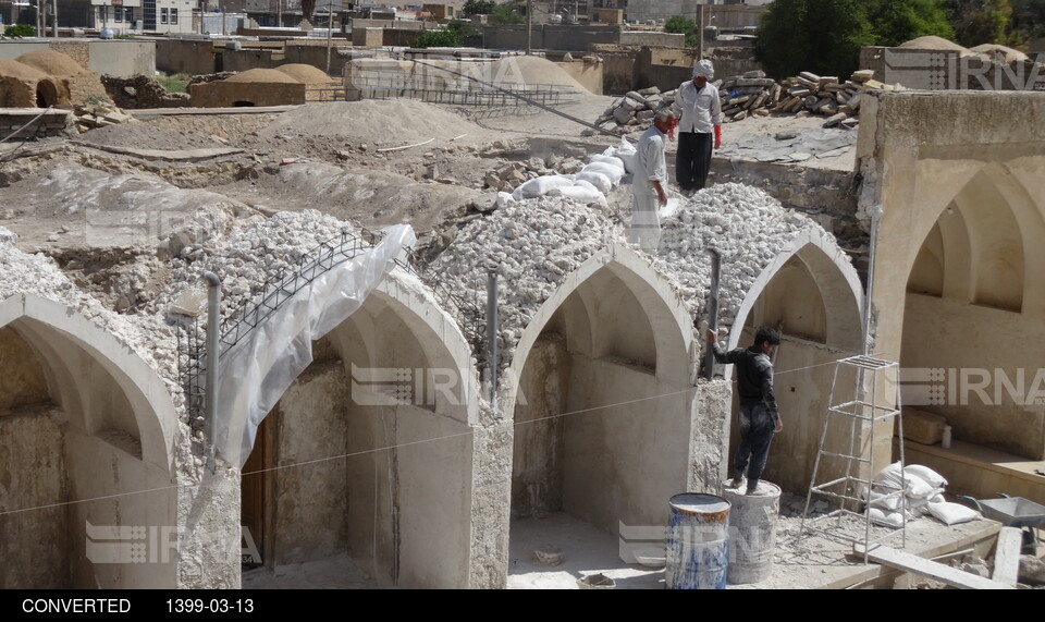 مرمت بافت تاریخی دهدشت در استان کهگیلویه و بویر احمد
