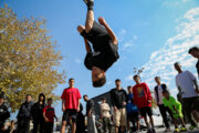 Campeonato Nacional de Parkour en Tabriz