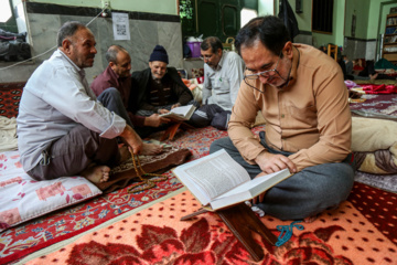 مراسم معنوی اعتکاف در بجنورد