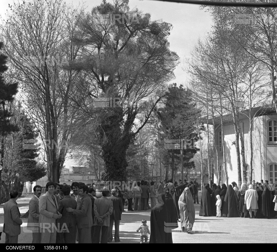 حضور مردم در رفراندوم جمهوری اسلامی - حوزه های رای گیری در تهران