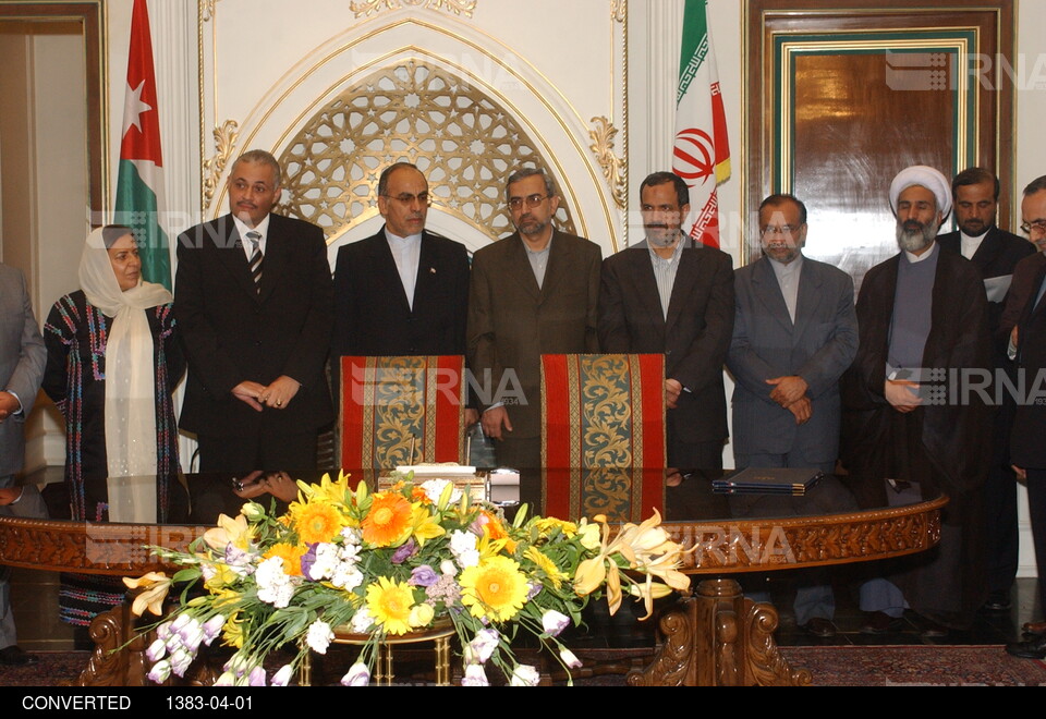 سفر نخست وزیر اردن به ایران - امضای تفاهم نامه همکاری