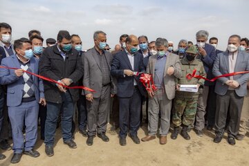 افتتاح فاز نخست بوستان ۴۳ هکتاری شهرداری گنبدکاووس در حومه روستای چپرقویمه