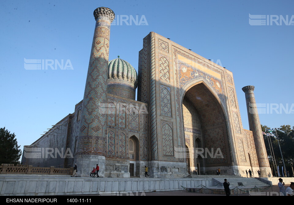 بازدید جهانگیری از شهر سمرقند