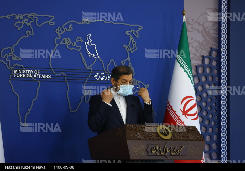 نشست سخنگوی وزارت امور خارجه 8 آذر 1400