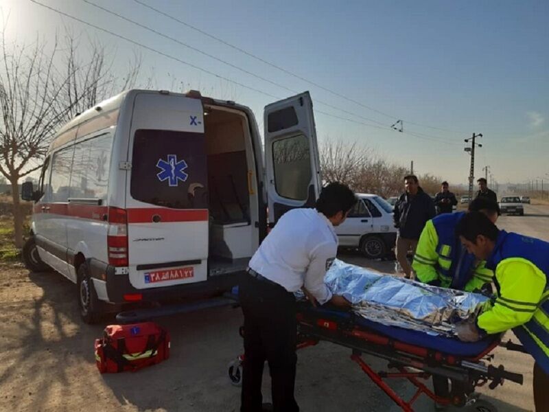 جمعه برفی اسفراین ۶ حادثه جاده‌ای با ۱۵ مصدوم داشت