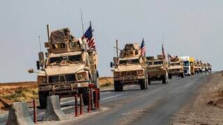 آمریکا یک کاروان نظامی را از سوریه وارد عراق کرد 