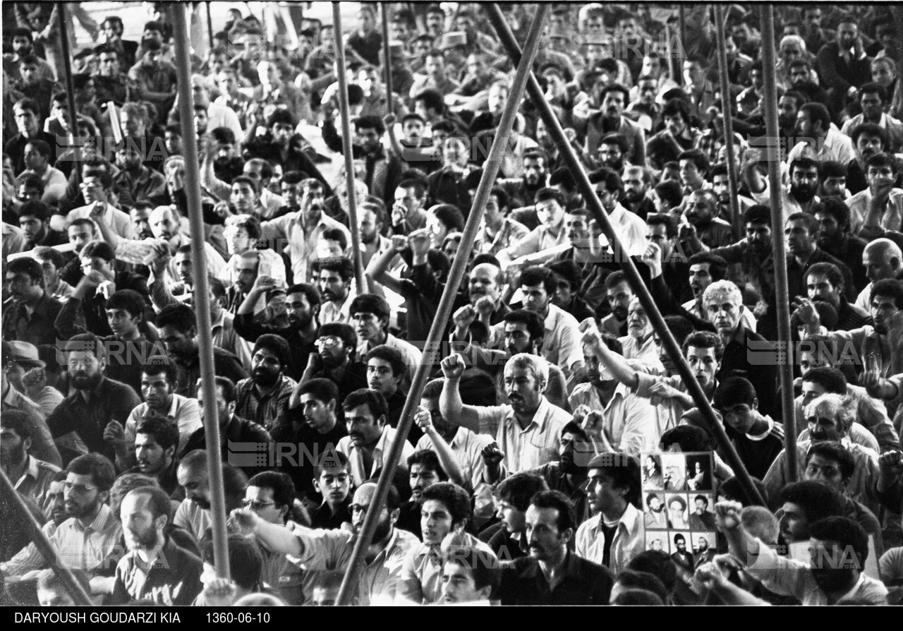 مراسم یادبود شهیدان رجایی و باهنر از سوی امام خمینی