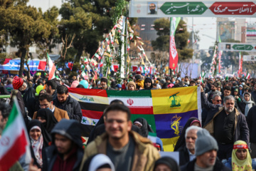 La marche du 22 Bahman 2025 - Téhéran