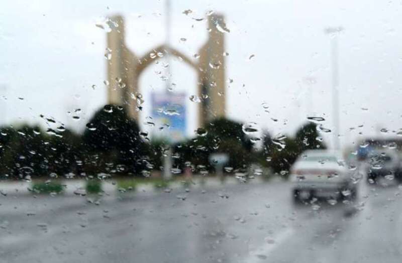 آغاز بارش‌ها در استان یزد 