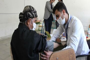 ۷۰۰ خدمت رایگان پزشکی در کردستان ارائه شد