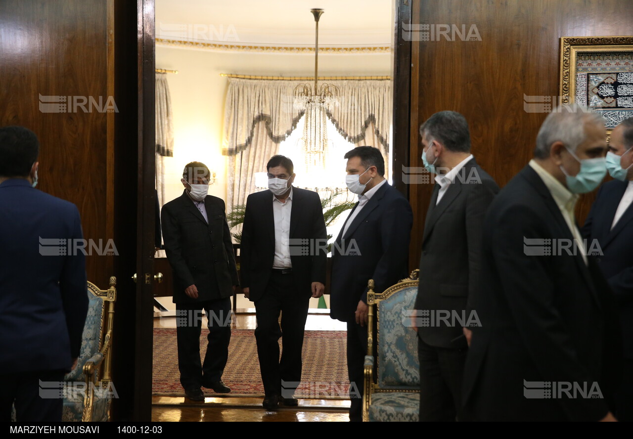 دیدار معاون نخست وزیر قزاقستان با معاون اول رییس جمهور