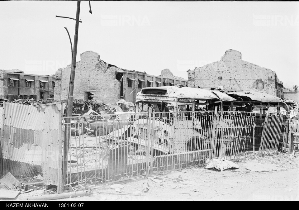 عملیات بیت المقدس  - خرمشهر ویران شده