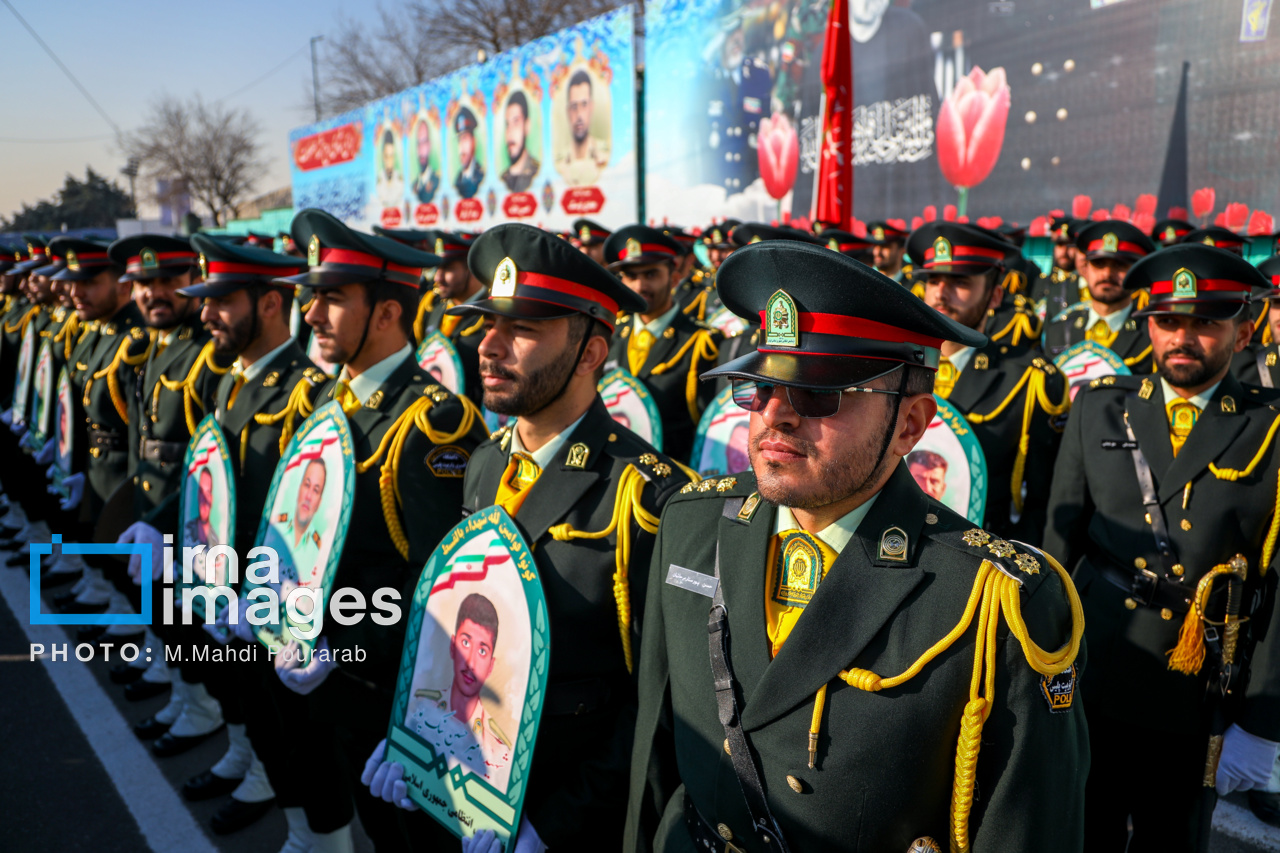 مراسم دانش‌آموختگی دانشگاه علوم انتظامی