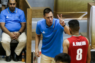 U-18 basketball match between Iran and Turkiye