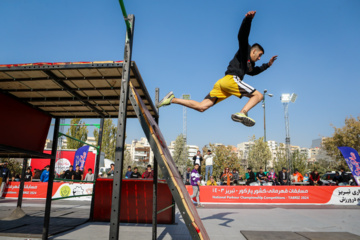 Campeonato Nacional de Parkour en Tabriz