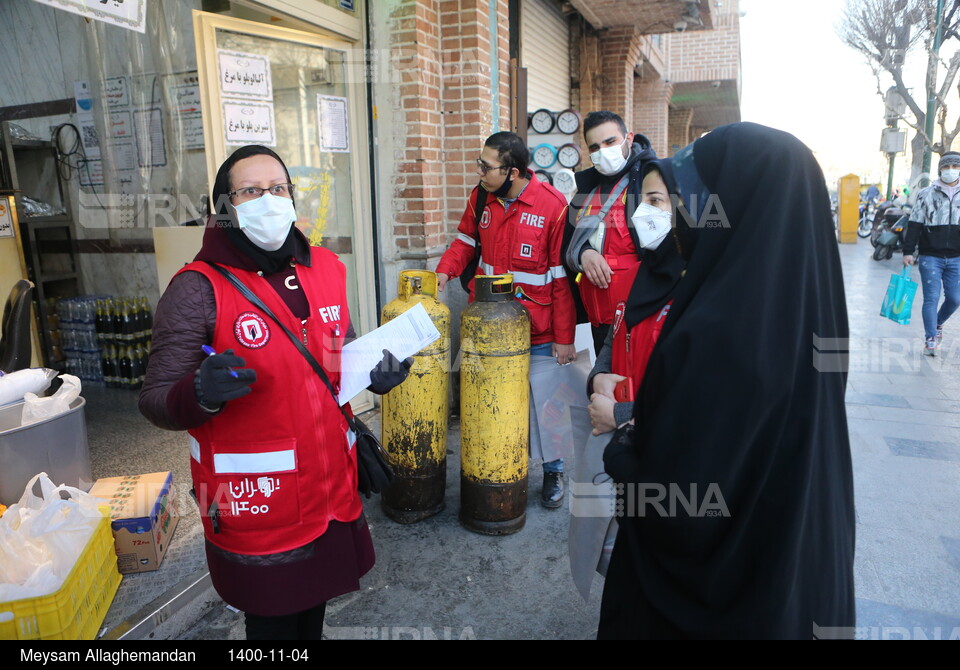 مانور مشارکت در نگهداشت و ارتقای ایمنی بازار تهران