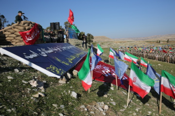 Ejercicio militar Payambar-e Azam 19 en el oeste de Irán