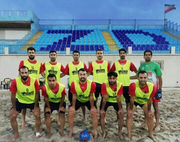 تیم فوتبال ساحلی مقاومت گلساپوش یزد بر بندرعباس غلبه کرد